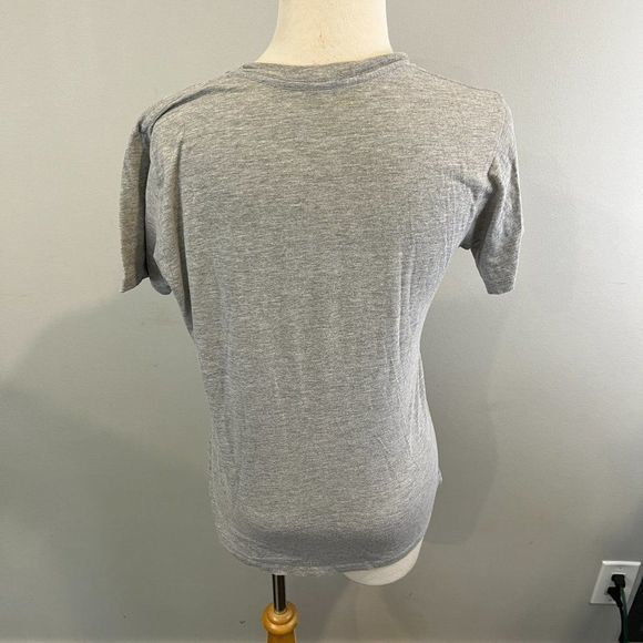 🌿4/$35🌿‎ UNIVERSITY OF TORONTO Grey Crew Neck Logo Tee (S) - Picture 5 of 7